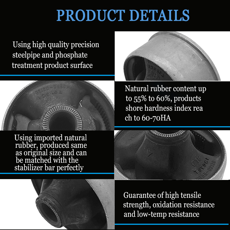 Suspension Bushing for TOYOTA LAND CRUISER TNG Factory Manufacturer Suspension Parts 