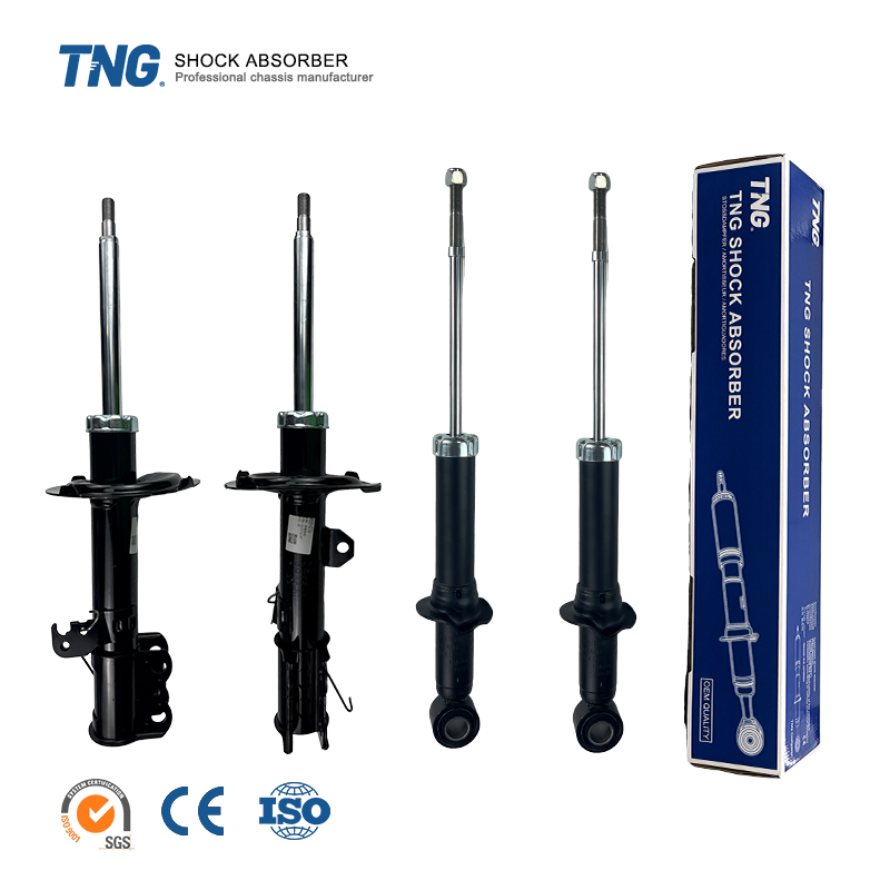 Front Rear Shock Absorbers for Toyota Corolla CE/ZZE/NZE141 2007- 339114 339115 341448 TNG Factory Manufacturer Suspension Parts 