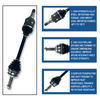 Drive Shaft for FORD Fiesta TNG Factory Manufacturer Suspension Parts 