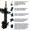 TNG Factory Suspension Parts Front Rear Shock Absorbers for Toyota Corolla AE100 AE101 EE100 EE101 333115 333114 333117 333116